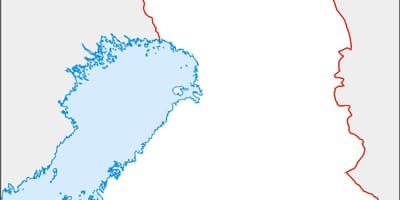 Blangkong mapa ng Finland