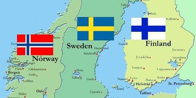 Mapa ng Finland bansa