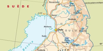 Mapa ng Finland pambansang parke