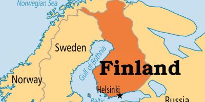 Mapa ng helsinki Finland