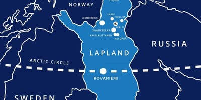 Mapa ng saariselka Finland